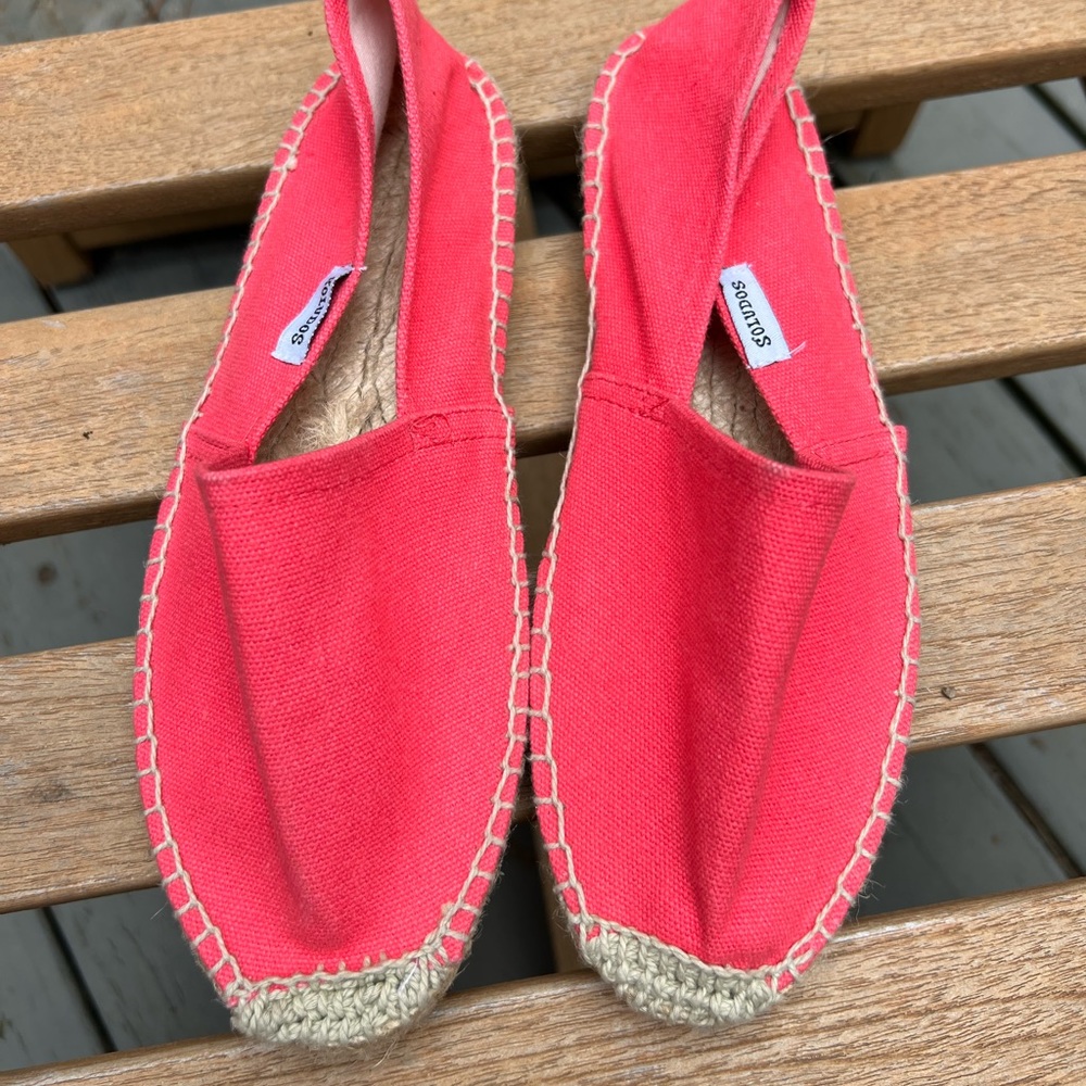SOLUDOS for J Crew Pink Espadrilles